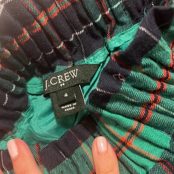 Plaid J Crew Mini Skirt - Picture 3 of 3